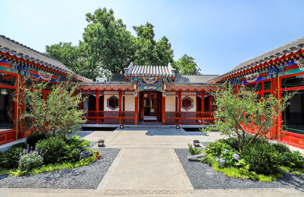 什剎海可停車(chē)三進(jìn)四合院